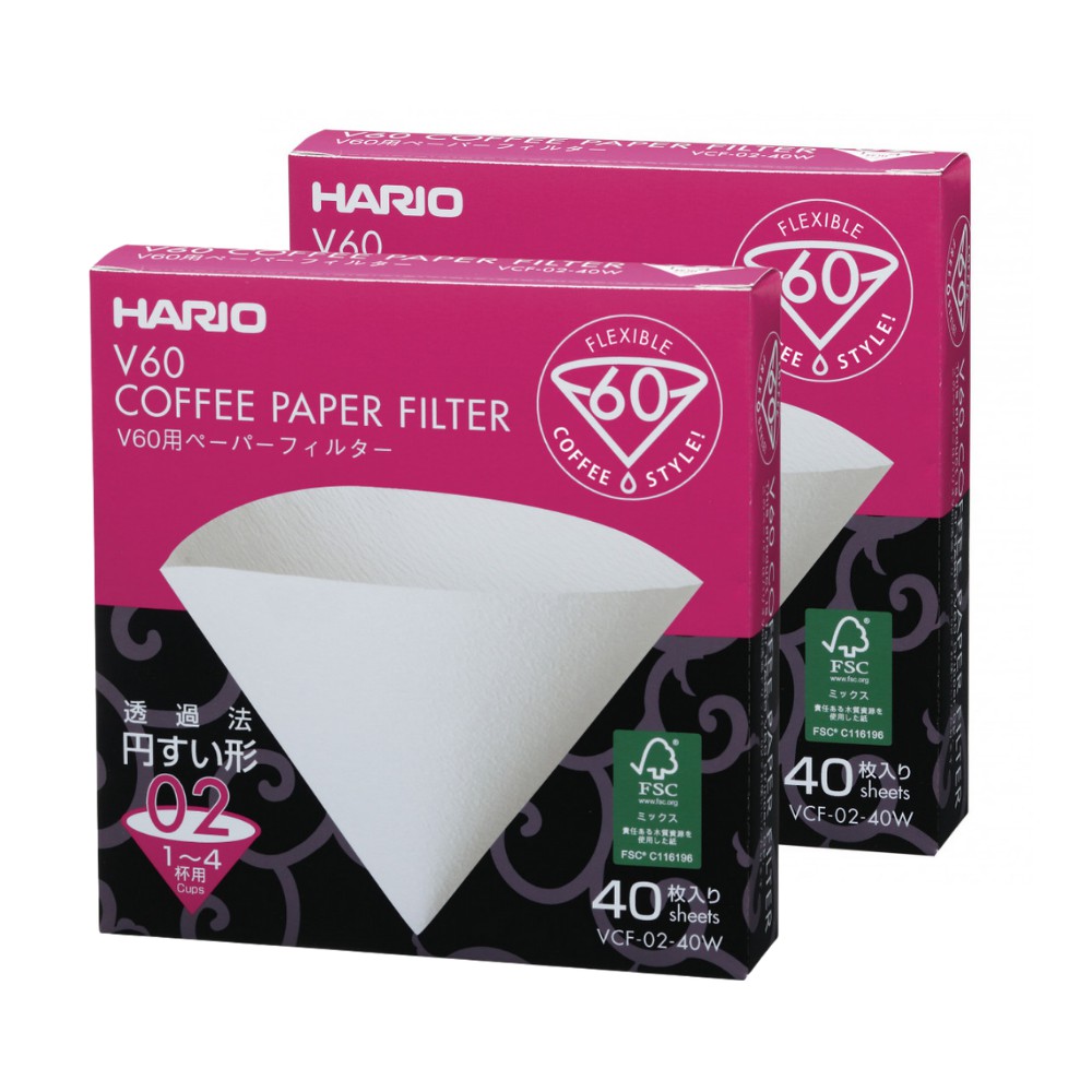 Combo 2 Giấy lọc cà phê Hario V60 2-40 tờ thumbnail