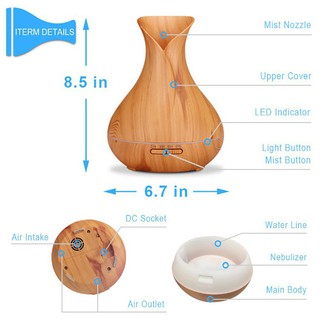 Máy khuếch tán tinh dầu Bình Hoa Tulip Aroma Diffuser