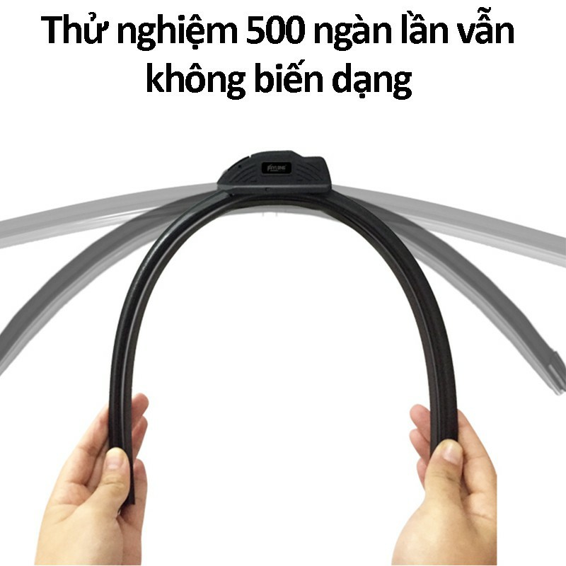 Gạt mưa nhâp khẩu cao cấp chính hãng loại xương mềm 14" đến 26" inch SRD ( các bạn đo kích thước cm khi mua hàng)