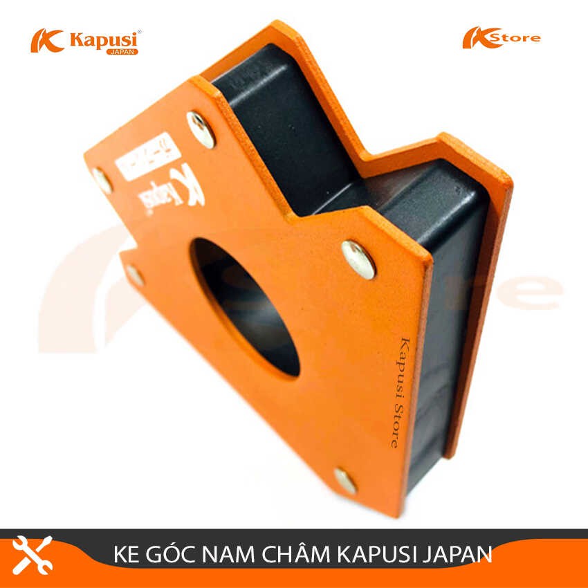 KE GÓC NAM CHÂM 50LBS KAPUSI JAPAN K-2022, Nam Châm Ke Góc Vuông 22KG ( 12x12x2cm)