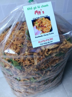 1kg khô gà cay lá chanh