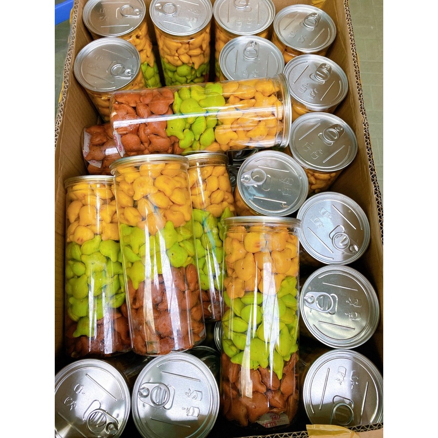 Bánh Gấu Nhân Kem mix 3 vị siêu ngon - 450 Gram
