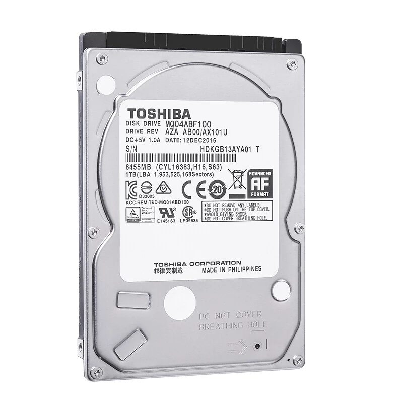 Ổ cứng HDD bóc máy 2.5 inch toshiba,western, Geagate, Hitachi dung lượng 1TB