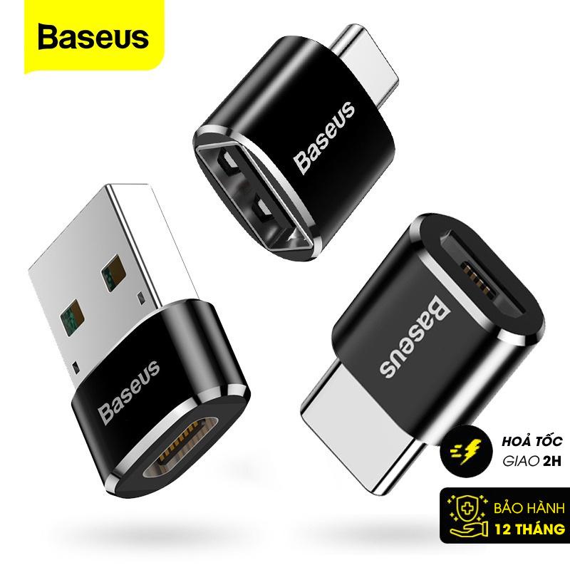 Đầu chuyển đổi OTG Baseus full size cho Laptop, Macbook, Máy tính bảng, Điện thoại