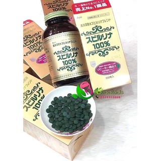 Tảo Xoắn Spirulina Nhật Bản Hộp 2200 Viên