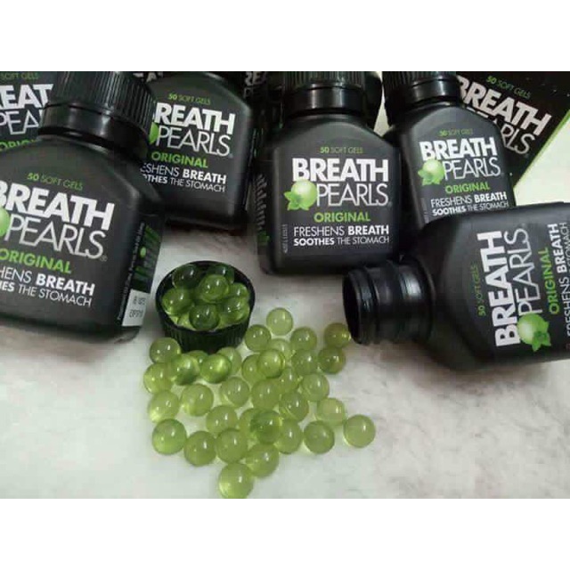 BREATH PEARLS - Viên Uống Thơm Miệng