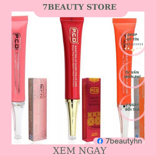 [5 Tuýp]Dưỡng Môi PCD Kích Màu Dùng Sau Xăm