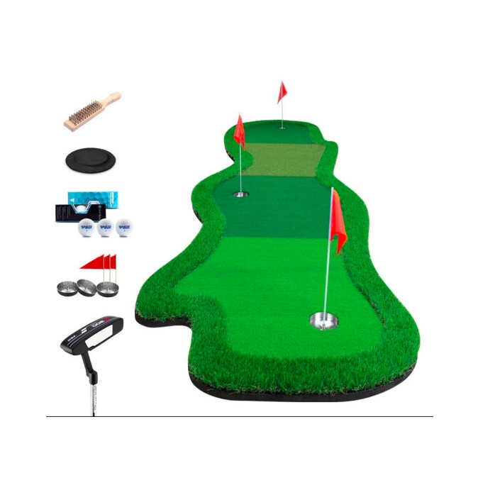 THẢM TẬP PUTTING GOLF CAO CẤP- PGM Indoor Golf Green Multi-ball Speed ​​Putting Trainer