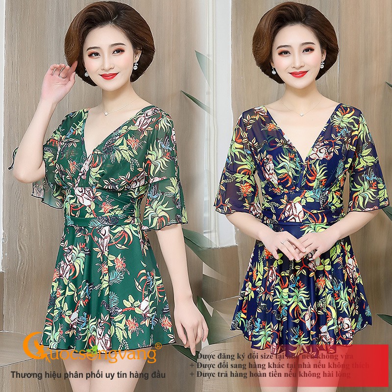 Đồ bơi trung niên kiểu kimono đồ bơi big size kiểu nhật GLSWIM049 Cuocsongvang | BigBuy360 - bigbuy360.vn