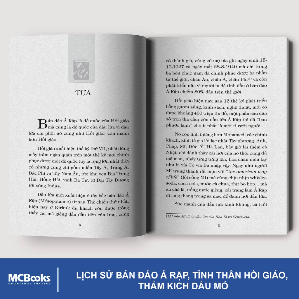 Sách Bán Đảo Ả Rập Tinh Thần Hồi Giáo Và Thảm Kịch Dầu Mỏ Tặng Kèm Audio