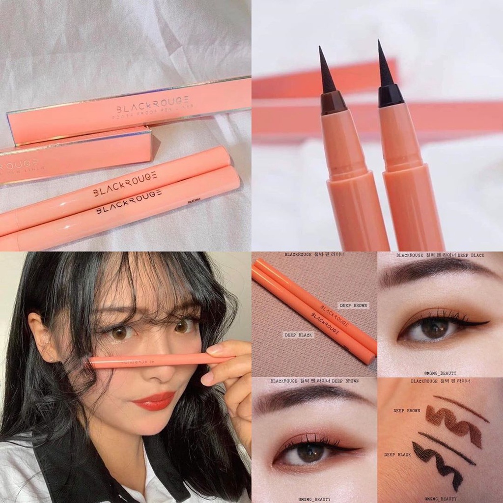 Bút Kẻ Mắt Black Rouge All Day Power Proof Pen Liner