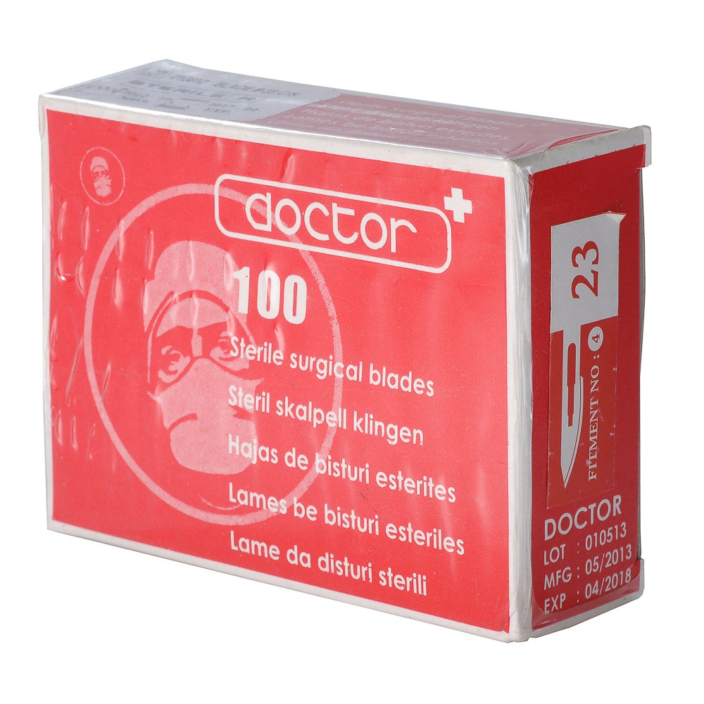 Lưỡi dao mổ số từ 10 tới 23 1 hộp 100 lưỡi
