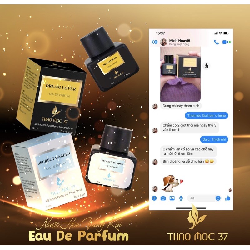 [Chính Hãng] Nước hoa Vùng kín Thảo Mộc 37 Lưu hương 48h | BigBuy360 - bigbuy360.vn