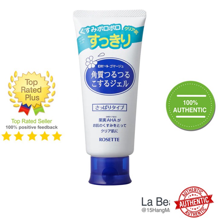 [Mã giảm giá] [Chính Hãng] Gel Tẩy Tế Bào Chết Cho Mọi Loại Da - Rosette Gommage Gentle Peeling Gel 120g