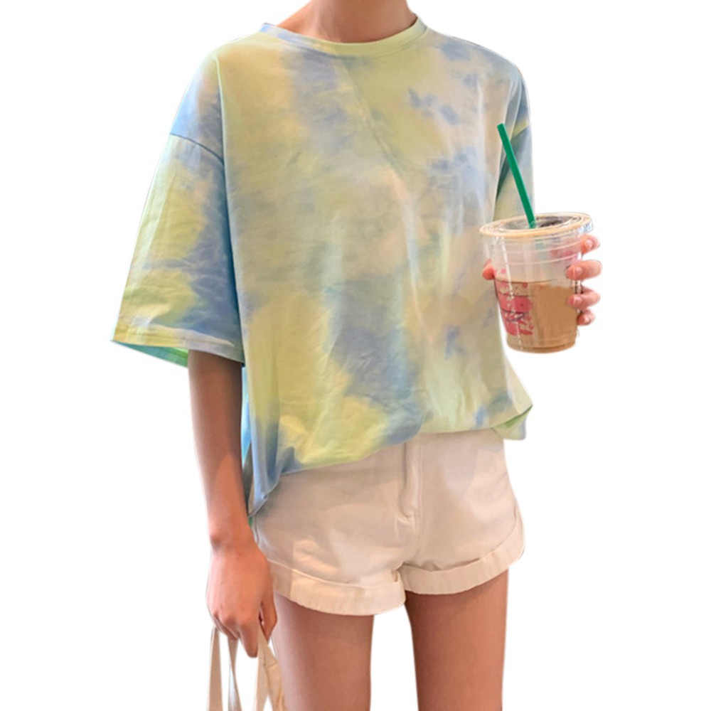 Áo Thun Tay Ngắn Phong Cách Hàn Quốc