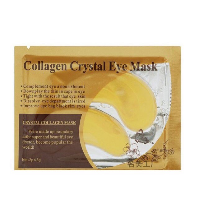 Mặt Nạ Dưỡng Da Quầng Thâm Mắt Collagen Crystal Eyes