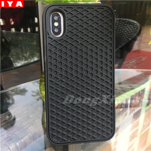 Ốp điện thoại cao su kiểu waffle bảo vệ cho Iphone 12 Pro Max 11 Pro Max 5 5S 6 6S Xs Max 7 8 Plus