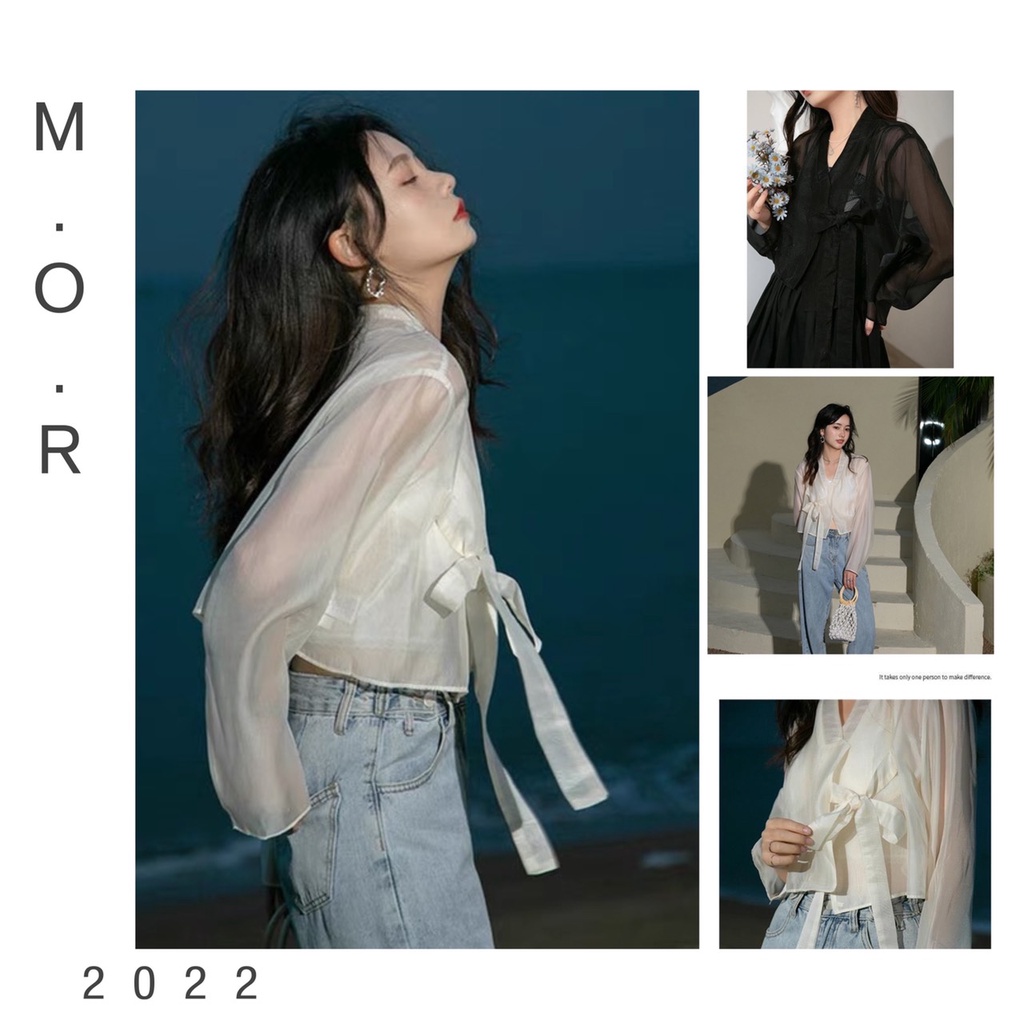 Mẫu hanbook nàng thơ khoác ngoài mỏng điệu ao 2 dây, váy đi chơi đi du lịch, sự kiện tơ ordganza cao cấp