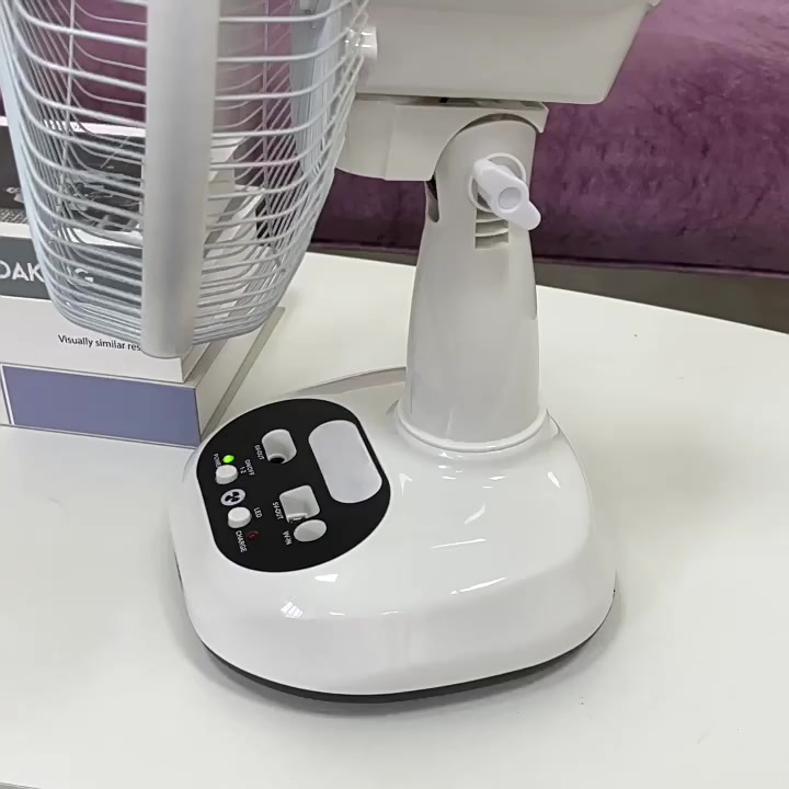 Quạt năng lượng mặt trời EASY POWER, quạt tích điện đa năng cổng sạc USB, tặng kèm 2 bóng đèn 6V - Bảo hành 12 tháng | BigBuy360 - bigbuy360.vn