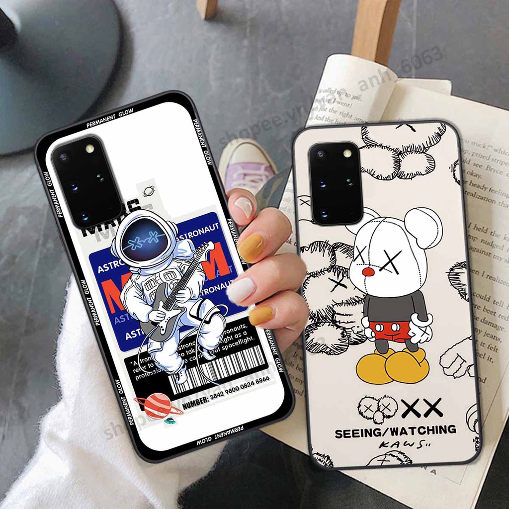 Ốp Samsung S20 / S20 Plus / S20+ be@r brick mars thời trang, ốp lưng điện thoại viền dẻo siêu chất