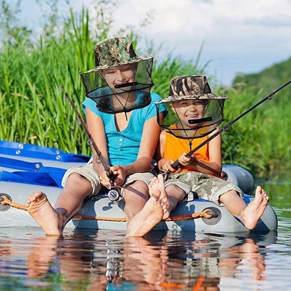 Danilo Mũ Câu Cá Chống Nắng Tia Cực Tím Họa Tiết Rằn Ri Unisex