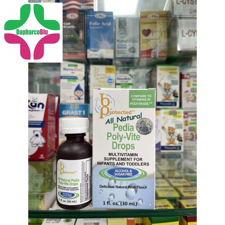 Pedia Poly-Vite Drop Vitamin tổng hợp cho trẻ em dưới 4 tuổi
