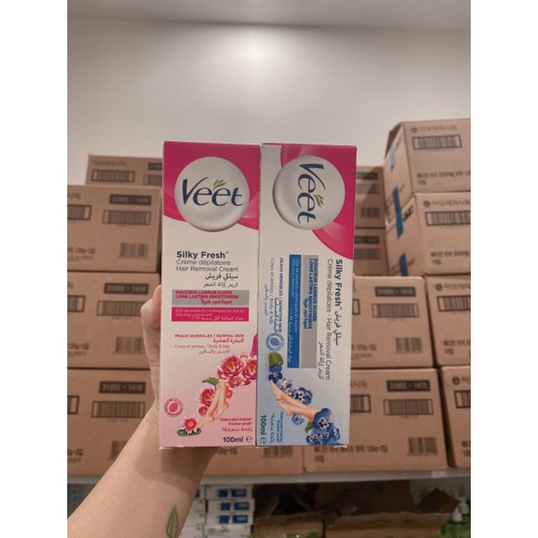 Kem tẩy lông Veet 100ml của Pháp.