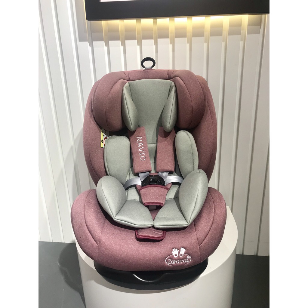 Ghế Ngồi Ô Tô Zaracos Navio 5196 Isofix Cho Bé Từ Sơ Sinh Đến 12 Tuổi