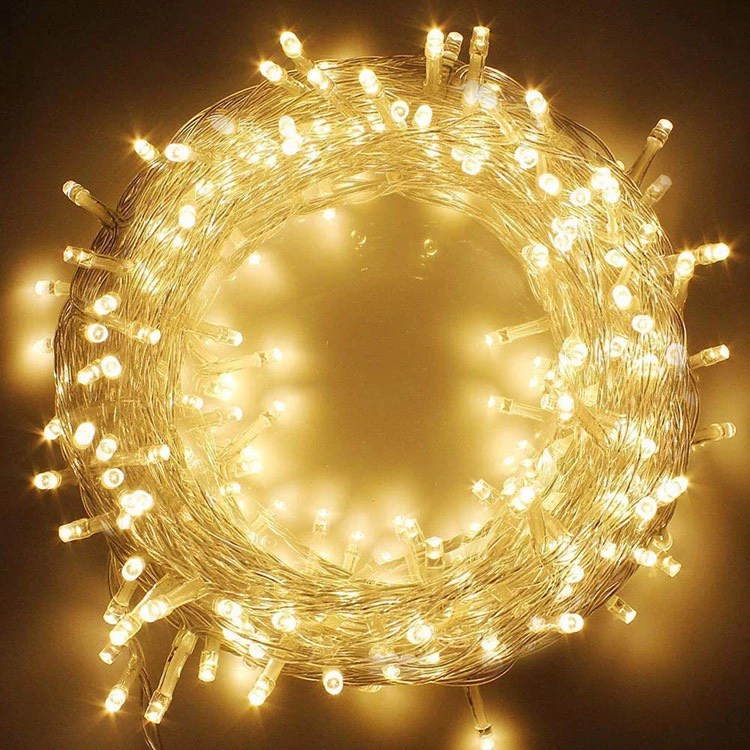 Đèn Led Trang Trí Đom Đóm Cắm Điện 4 Mét 30 Bóng Fairy Light Nhấp Nháy Và Đứng Yên, Decor Quán Ăn, Quấn Cây