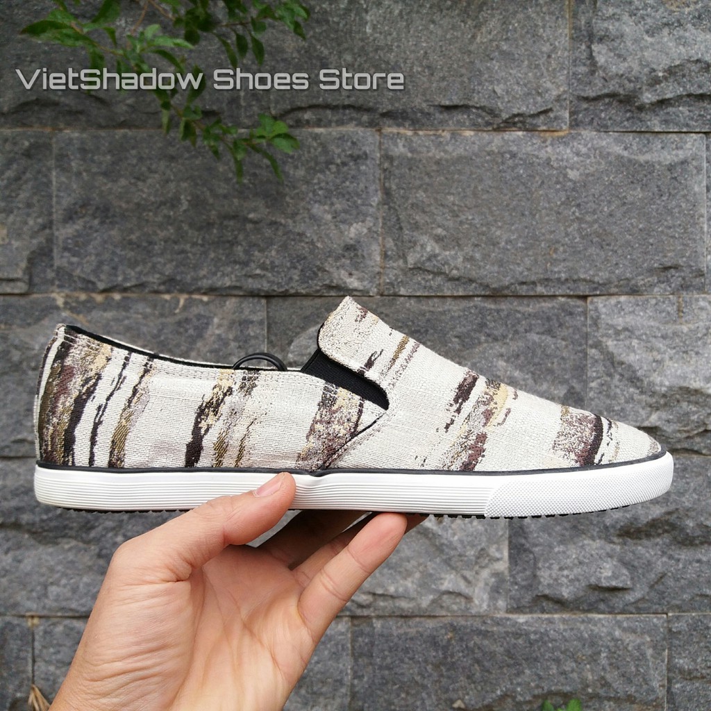 Slip on | giày lười vải Leyo mã 7087-nâu | BigBuy360 - bigbuy360.vn