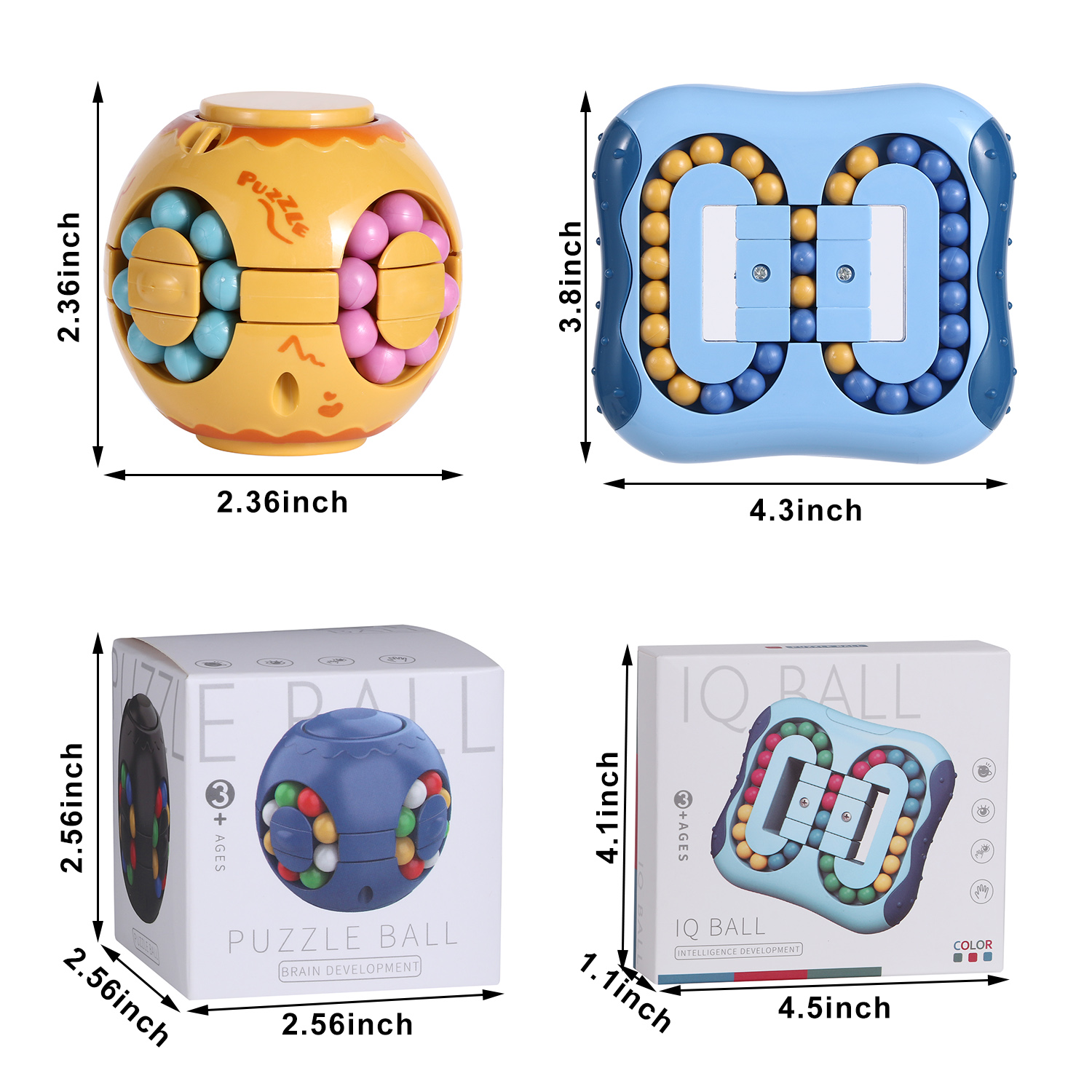 Đồ Chơi Khối Lập Phương Vô Cực Edc Sáng Tạo Giúp Giảm Căng Thẳng Cho Người Lớn Và Trẻ Em