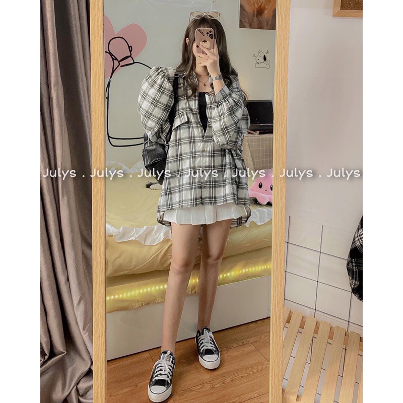 [Mã WASKT304 giảm 15% tối đa 30K đơn 99K] Sơ mi ulzzang bảng màu tây (ảnh thật shop chụp kèm video) | BigBuy360 - bigbuy360.vn