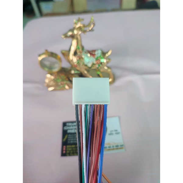 Jack 20pin kết nối loa và nguồn CD Mitsubishi