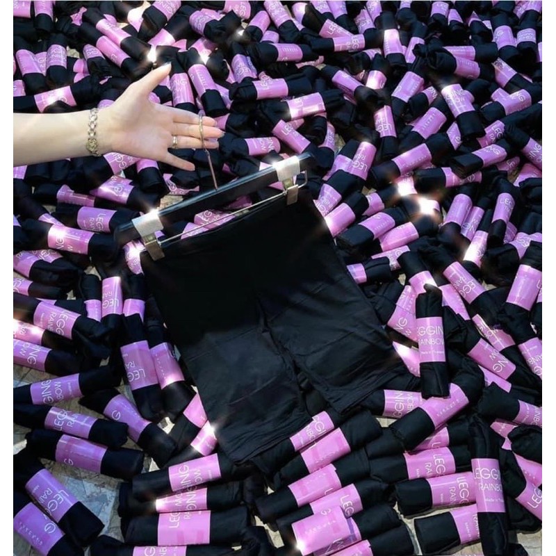 QUẦN LEGGING HÈ NÂNG MÔNG RAINBOW MỚI SIÊU HÓT 2021 HÀNG DÀY ĐẸP L1 | BigBuy360 - bigbuy360.vn
