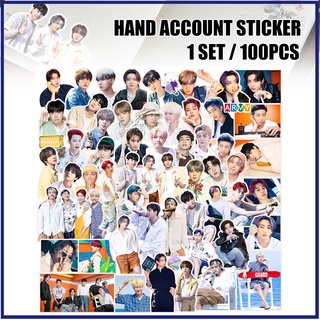 Hộp 100 Thẻ Ảnh Lomo Nhóm Nhạc Bts 2021