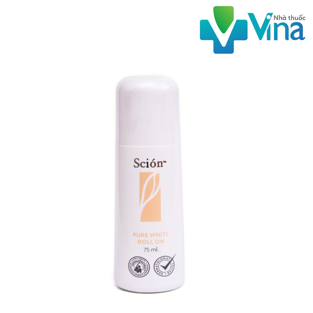 Lăn Khử Mùi Sicon Pure White Roll On  75ml