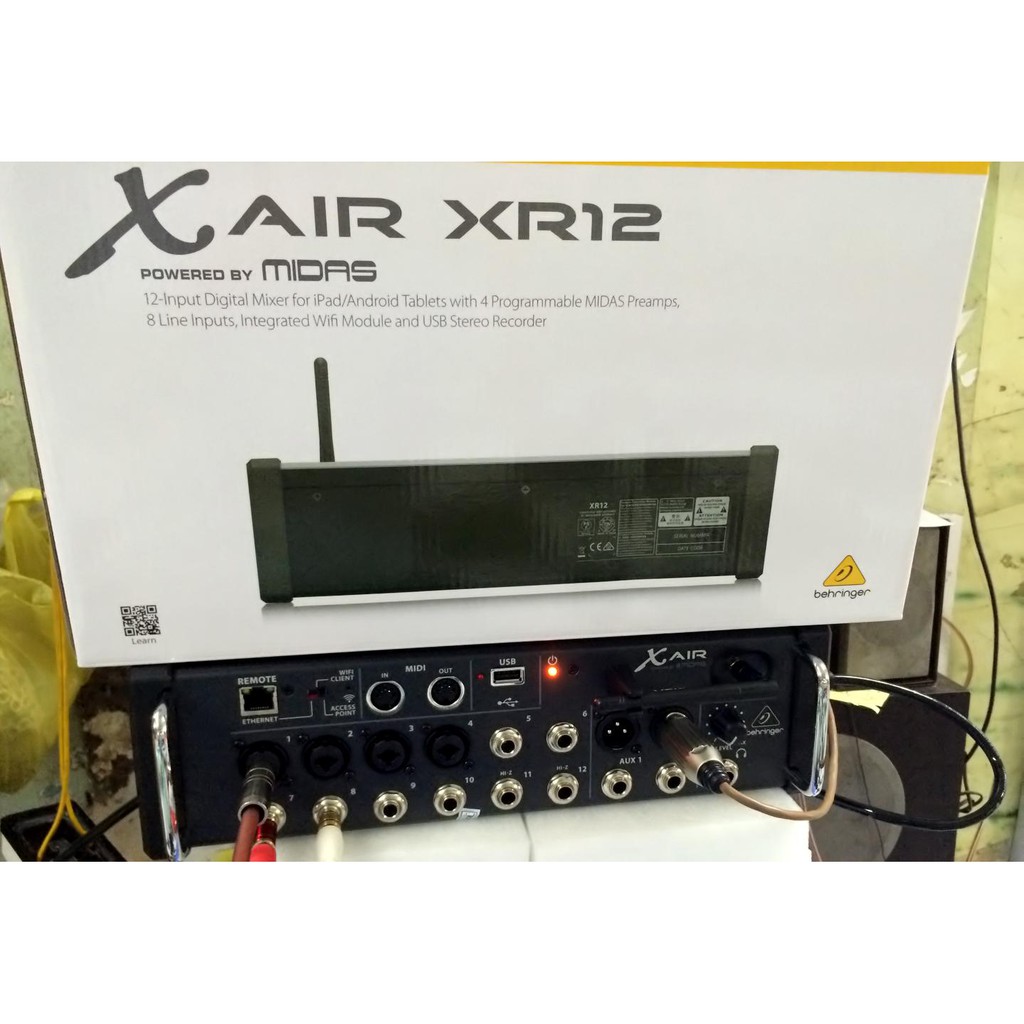 BỘ TRỘN ÂM THANH BEHRINGER XR12