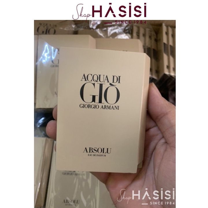 Nước Hoa Vial Nam ARMANI - Acqua Di Gio Absolu EDP 1.2ml
