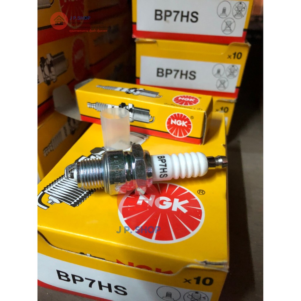 Bugi NGK BP7HS là phích cắm ren trung tâm.