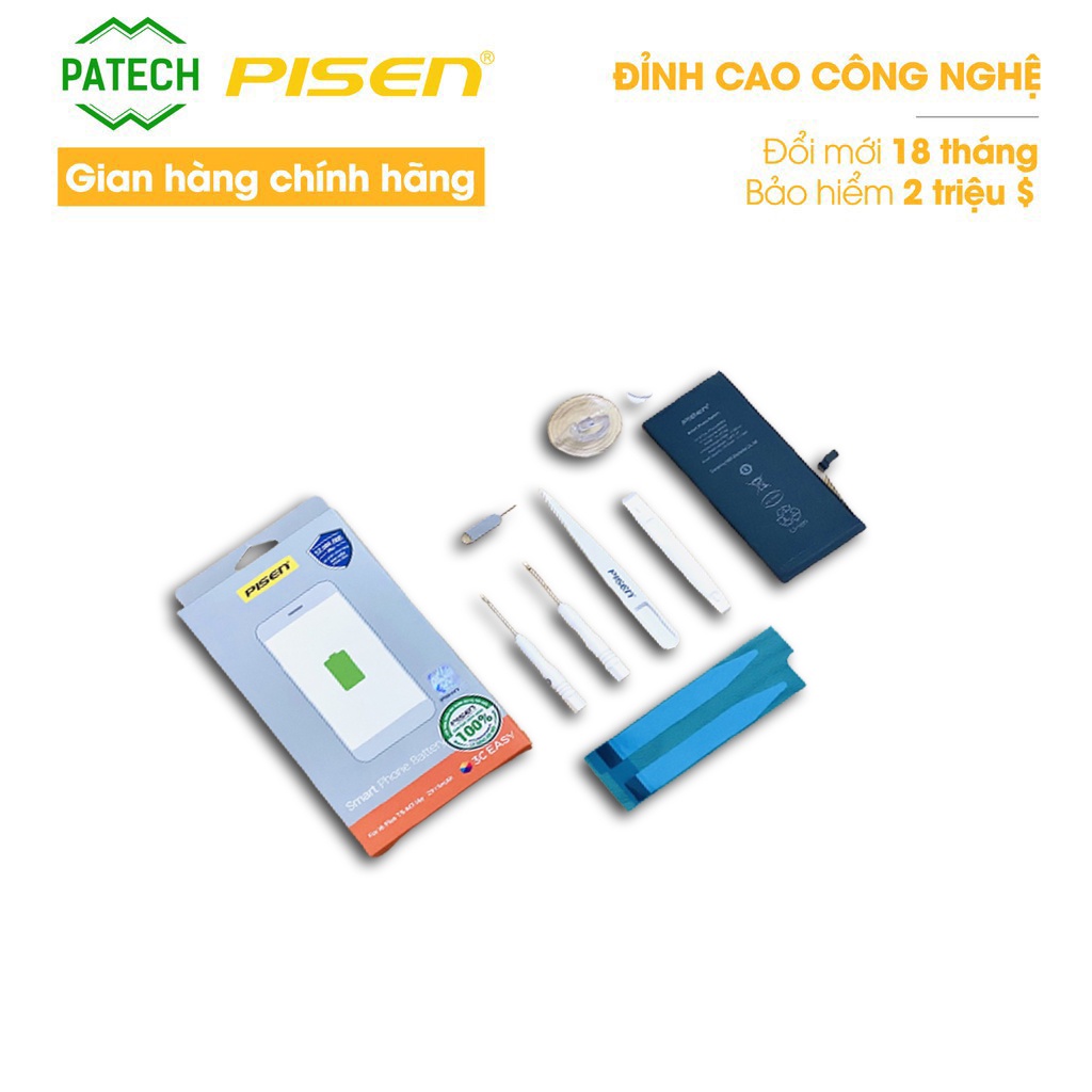 Bộ công cụ thay Pin iPhone (i5-i6sp ) - PISEN - Hàng chính hãng