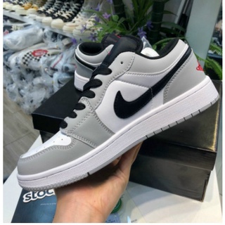 Giày JORDAN Xám Thấp Cổ - Giày JD Xám Cổ Thấp S23