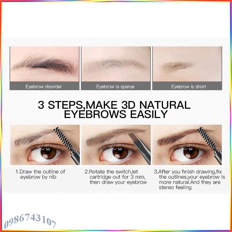 Bút kẻ mày Maycreate 2 trong 1 SV | BigBuy360 - bigbuy360.vn