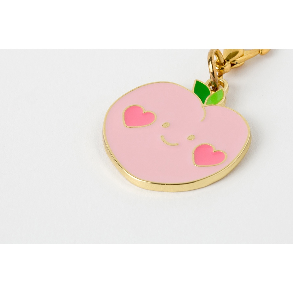 Móc Khóa ARTBOX Hàn Quốc Hình Quả Đào Nhỏ Xinh