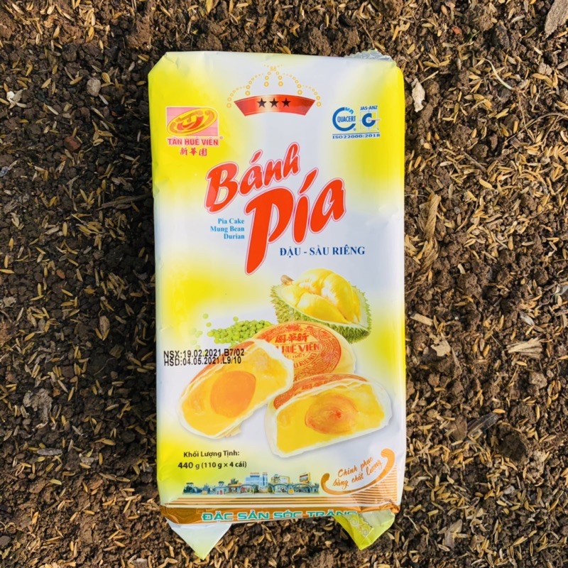 Bánh Pía Tân Huê Viên, nhân 1 trứng/ nhân chay.