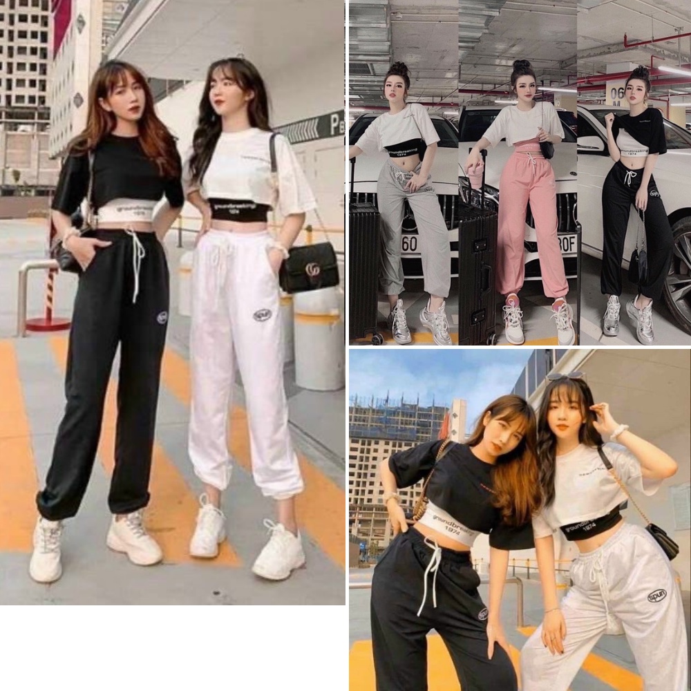 Set bộ nữ, set bộ 3 món thể thao nhiều màu freesize 45-48kg SKUS-142 lovely.clother