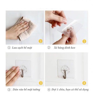 MÓC DÁN TƯỜNG ĐA NĂNG CHỊU LỰC