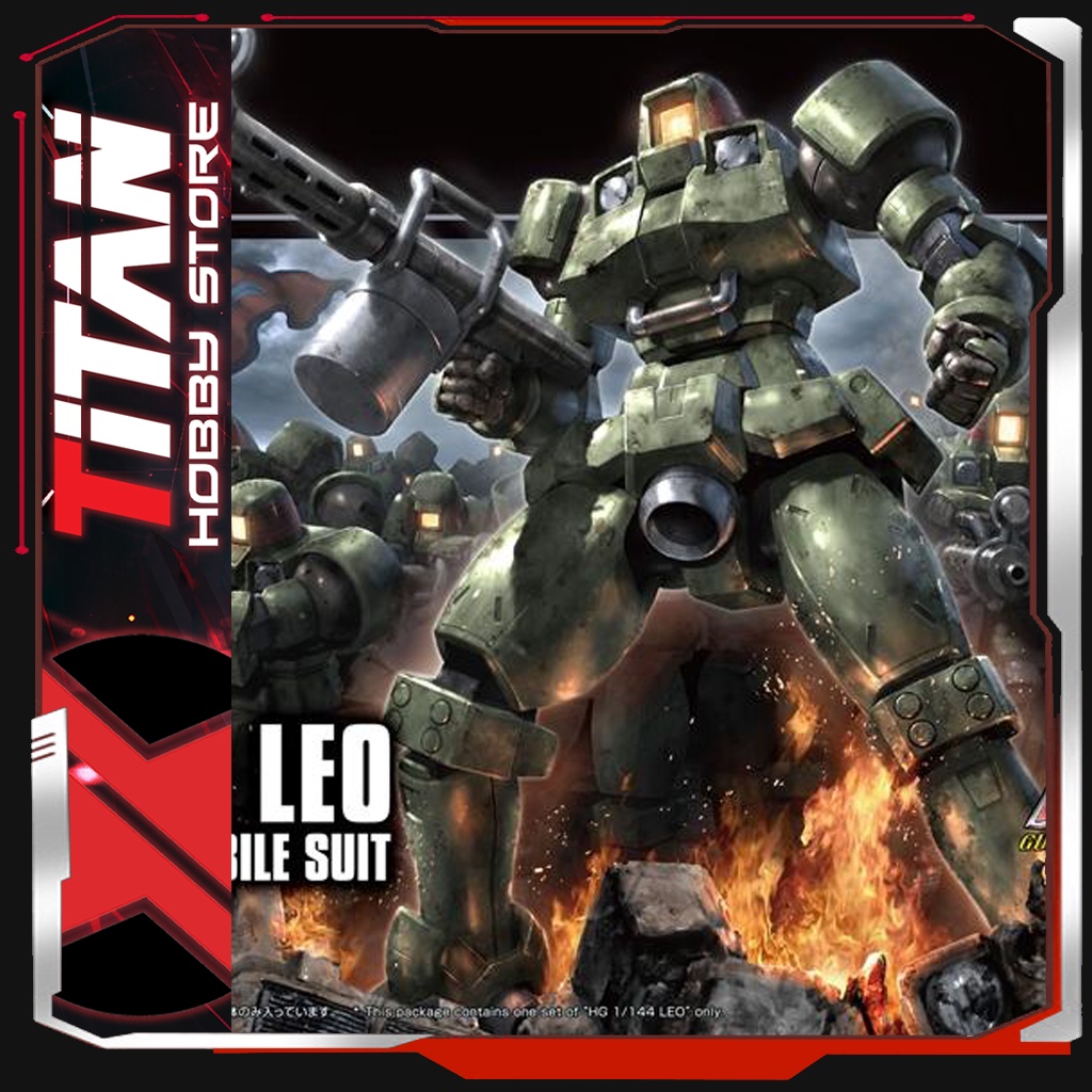 Mô hình lắp ráp Gunpla HG 1/144  HGAC LEO Gundam Bandai Japan