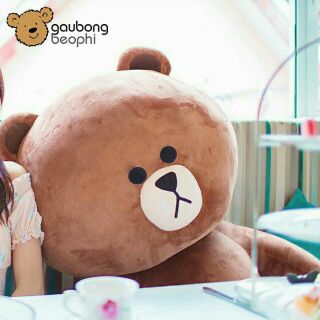 Gấu bông Brown 1m5 ảnh thật ở cuối