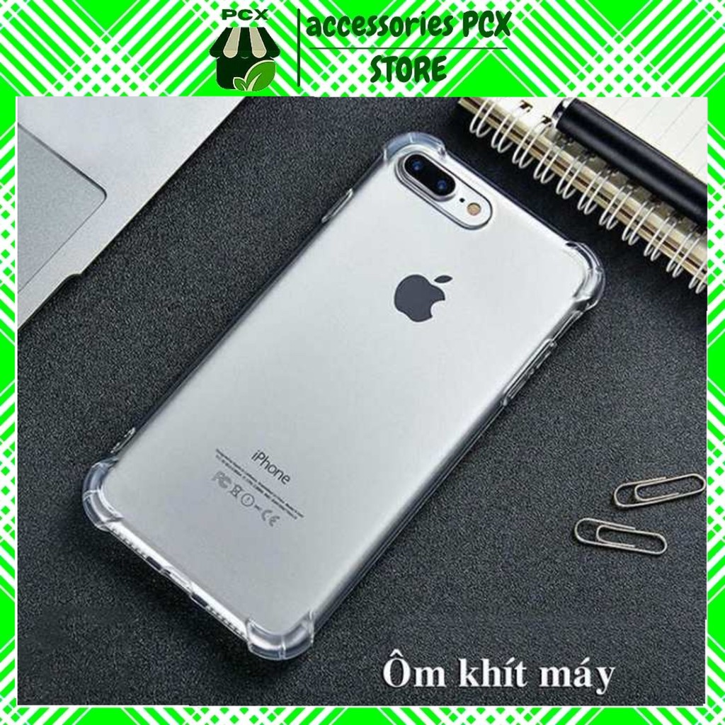 Ốp lưng trong suốt chống sốc IPhone cho các dòng từ IPhone 6 đến 12 pro max