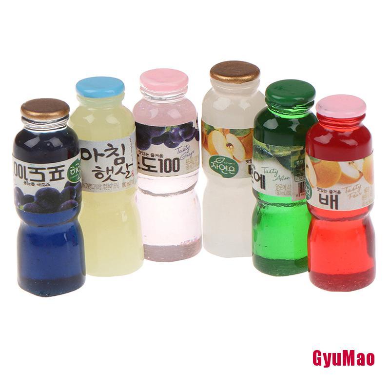 Set 5 Bình Nước Mini Tỉ Lệ 1:12 Trang Trí Nhà Búp Bê